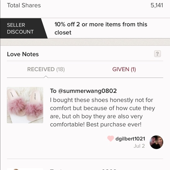 Faux fur softy slip on slider sandals - Picture 2 of 3